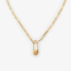 Knight Pin Necklace