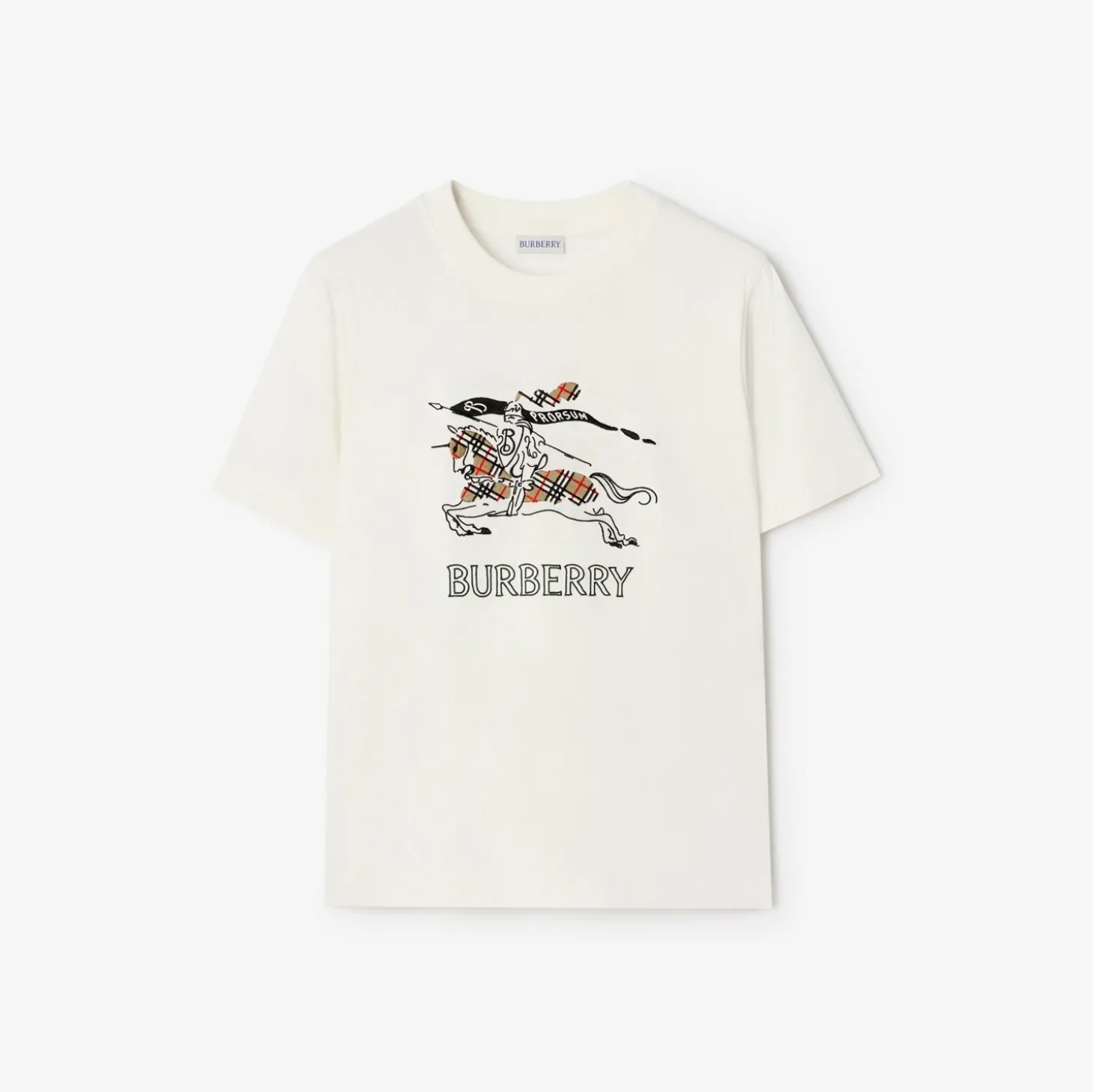 Knight Sketch Cotton T-shirt