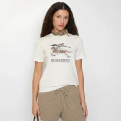 Knight Sketch Cotton T-shirt