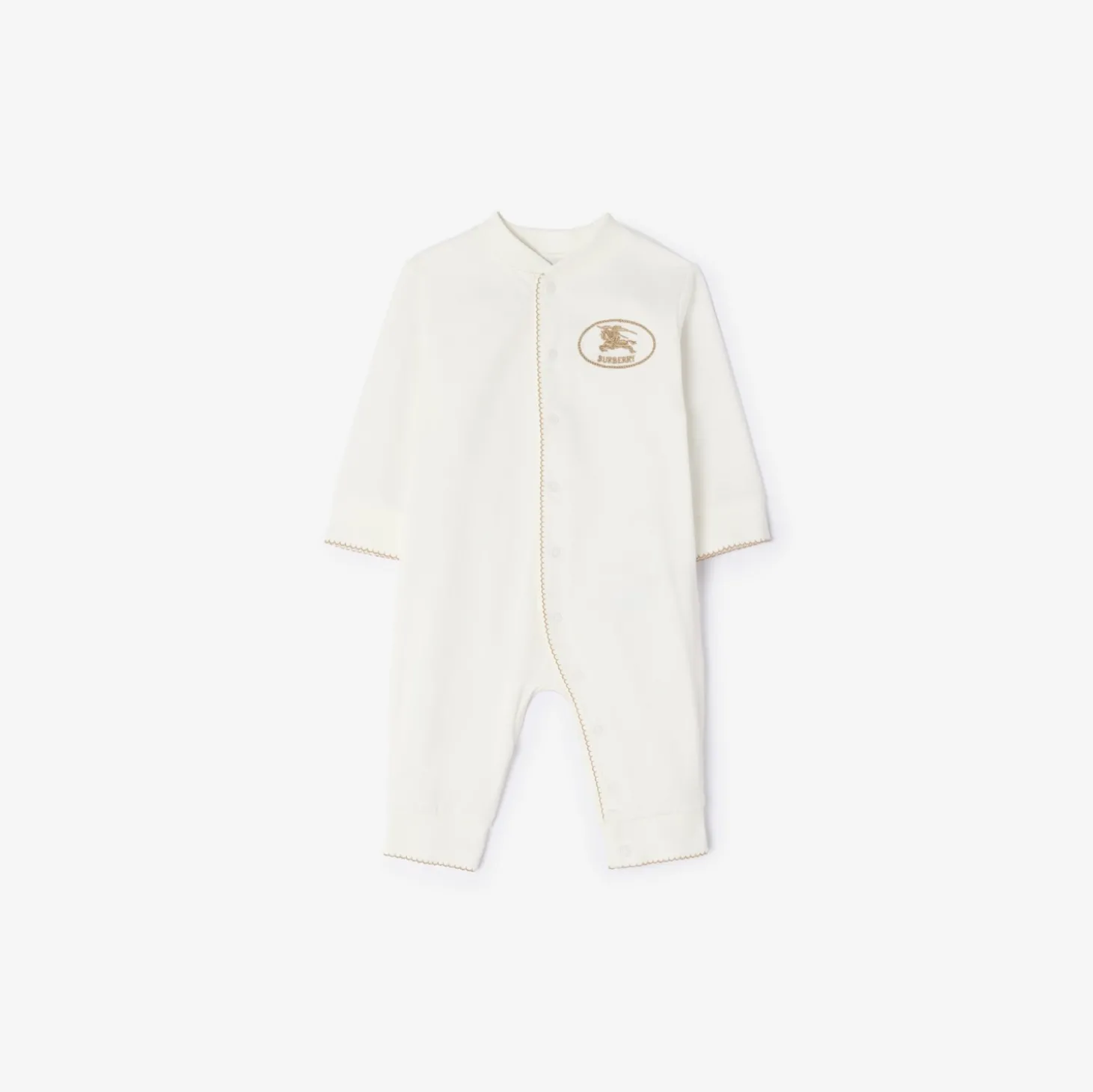 Knight Stamp Cotton Jumpsuit
