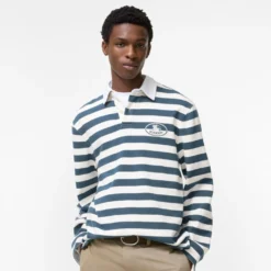 Knight Stamp Cotton Rugby Shirt
