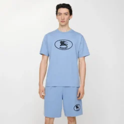 Knight Stamp Cotton Shorts