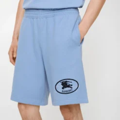 Knight Stamp Cotton Shorts
