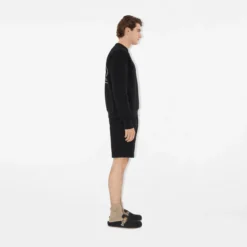 Knight Stamp Cotton Sweatshirt