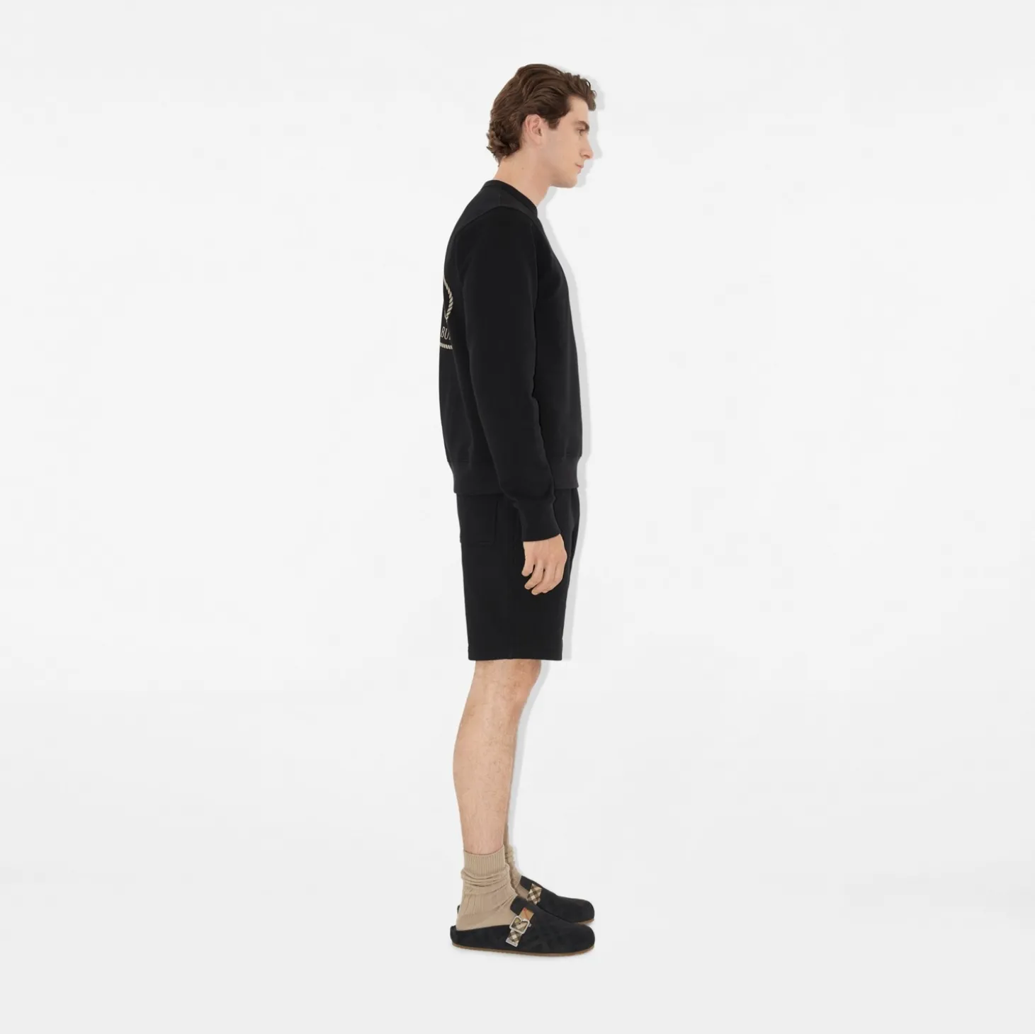 Knight Stamp Cotton Sweatshirt