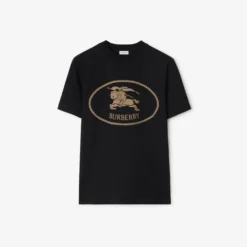 Knight Stamp Cotton T-shirt