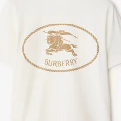 Knight Stamp Cotton T-shirt