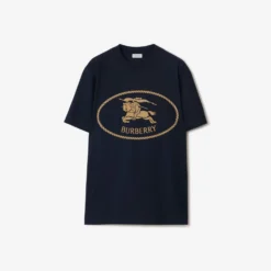 Knight Stamp Cotton T-shirt