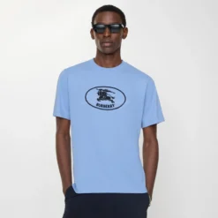 Knight Stamp Cotton T-shirt