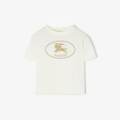 Knight Stamp Cotton T-shirt