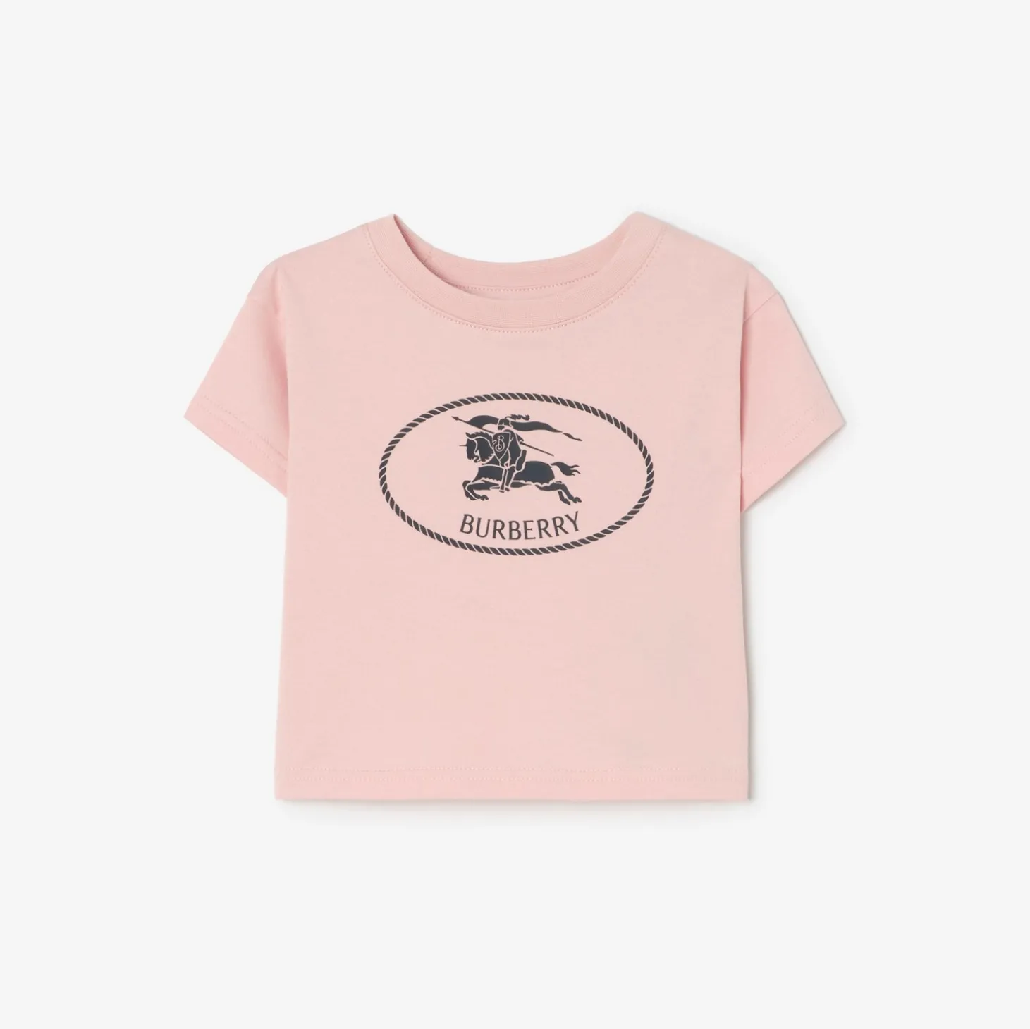 Knight Stamp Cotton T-shirt
