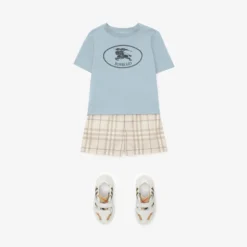 Knight Stamp Cotton T-shirt