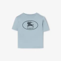 Knight Stamp Cotton T-shirt