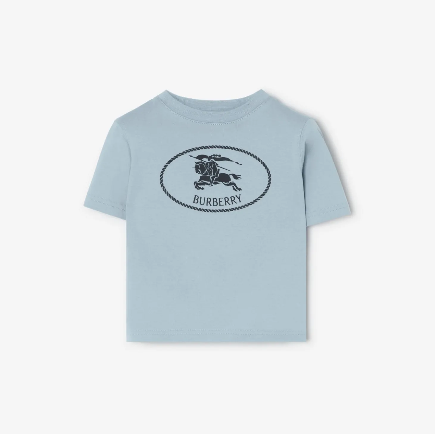 Knight Stamp Cotton T-shirt