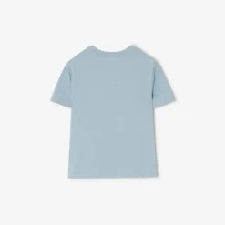 Knight Stamp Cotton T-shirt