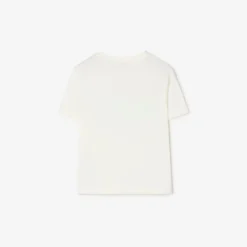 Knight Stamp Cotton T-shirt