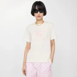 Knight Stamp Cotton T-shirt