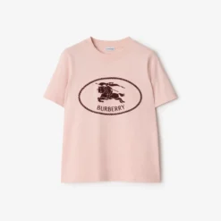 Knight Stamp Cotton T-shirt