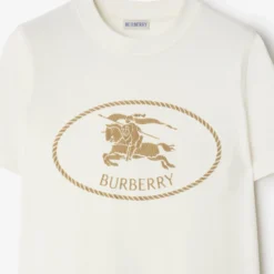 Knight Stamp Cotton T-shirt
