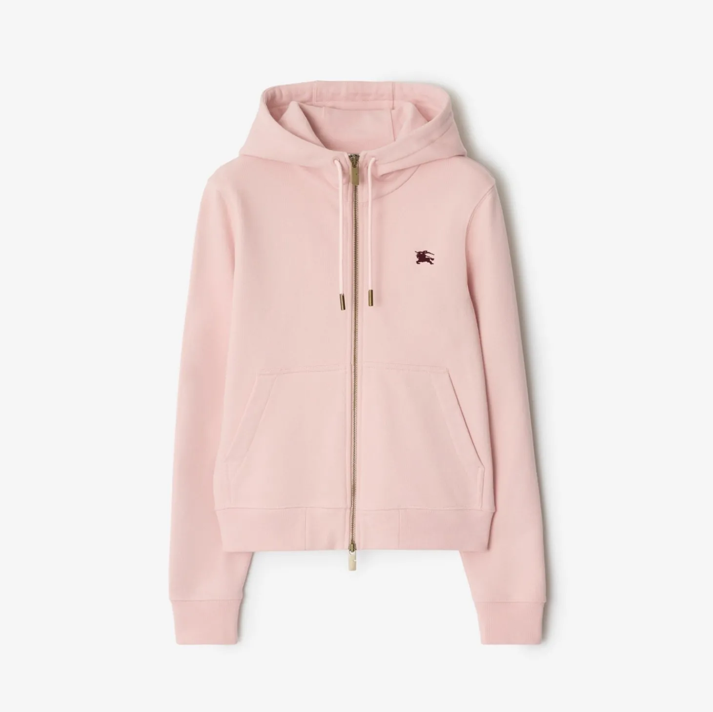 Knight Stamp Cotton Zip Hoodie