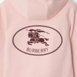 Knight Stamp Cotton Zip Hoodie