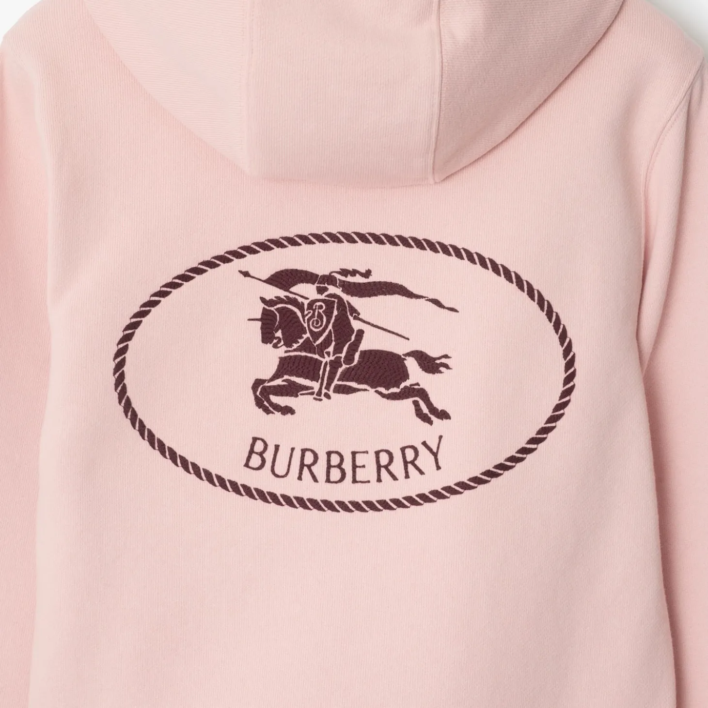 Knight Stamp Cotton Zip Hoodie