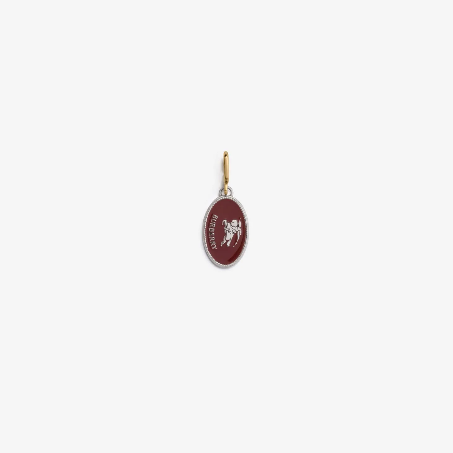 Knight Stamp Enamel Charm