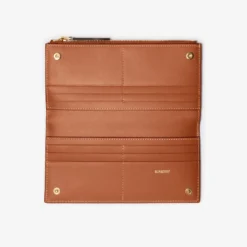Large Check Bifold Wallet