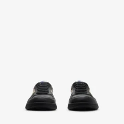 Leather and Check Terrace Sneakers​