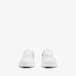 Leather and Check Terrace Sneakers