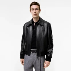 Leather Bloomsbury Harrington Jacket