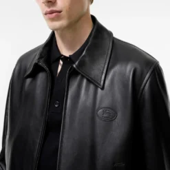 Leather Bloomsbury Harrington Jacket
