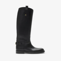 Leather Cavalier Boots