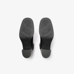 Leather Huntley Heel Boots