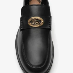 Leather Pembroke Loafers