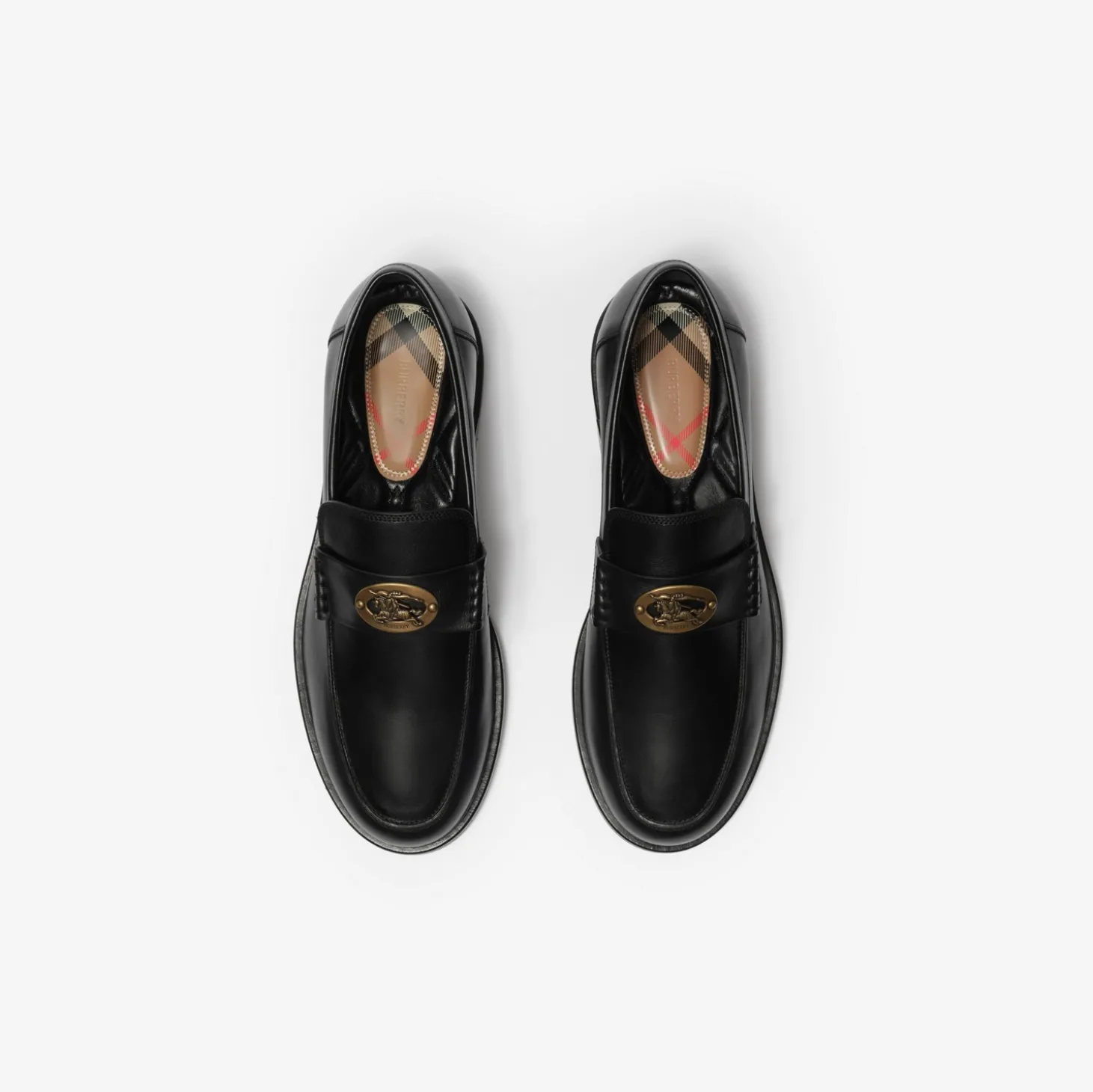Leather Pembroke Loafers