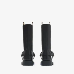 Leather Soft Saddle Low Boots​