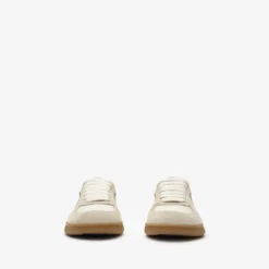 Leather, Suede and Check Terrace Sneakers​