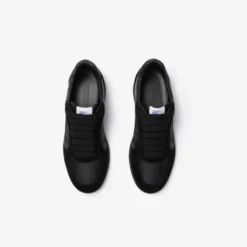 Leather, Suede and Check Terrace Sneakers​