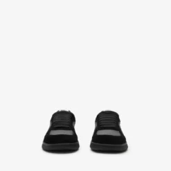 Leather, Suede and Check Terrace Sneakers​