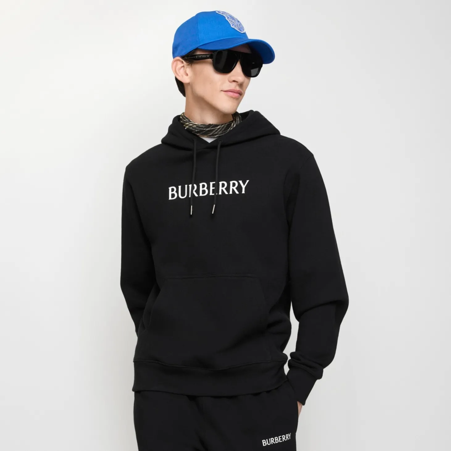 Logo Cotton Hoodie