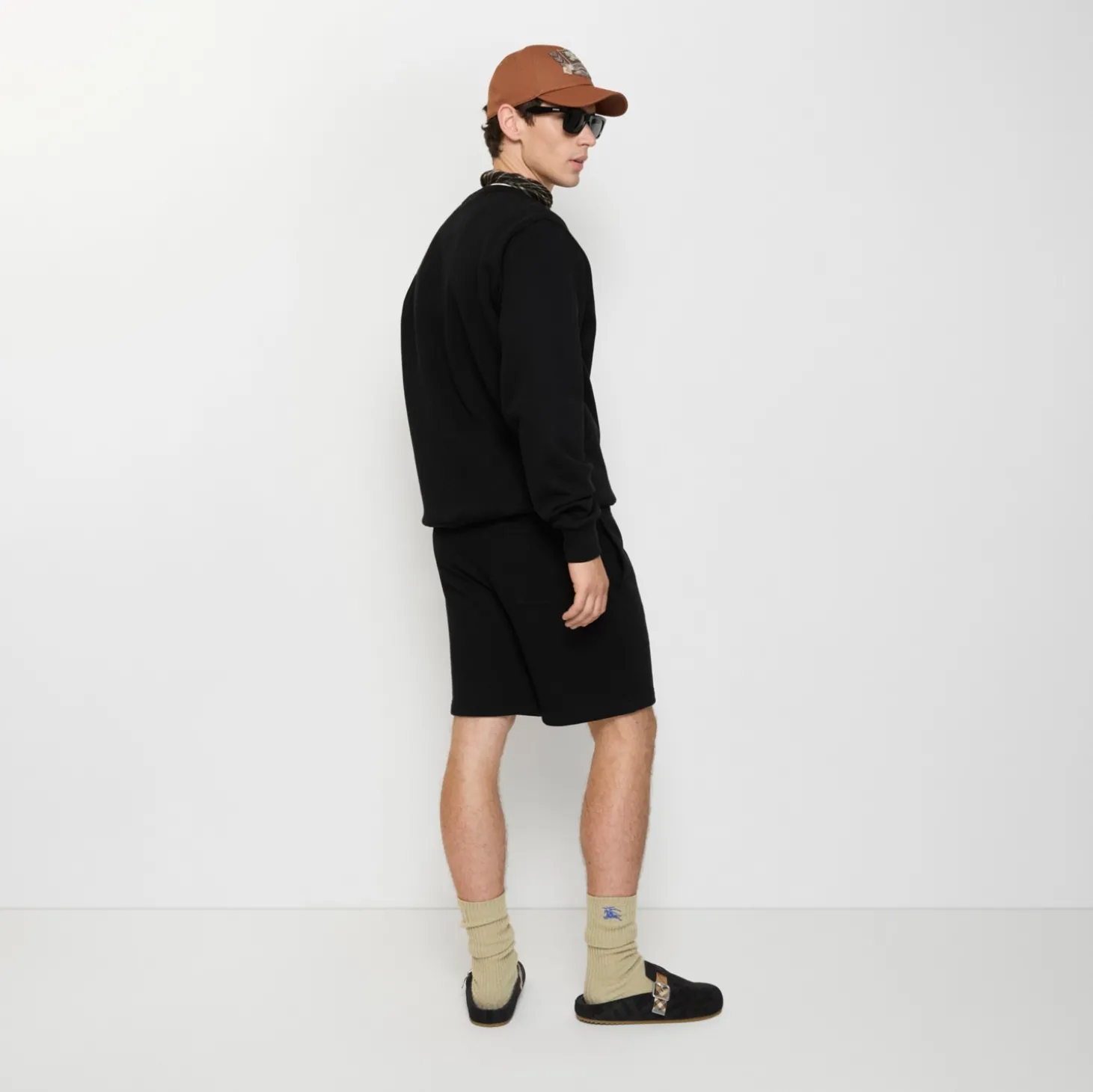 Logo Cotton Shorts