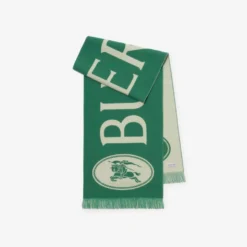 Logo Wool Scarf