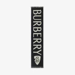 Logo Wool Scarf