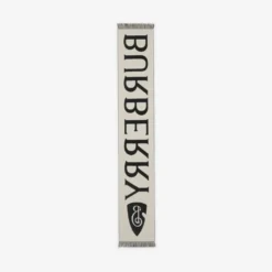 Logo Wool Scarf