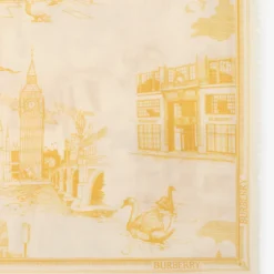 London Landmarks Wool Silk Scarf