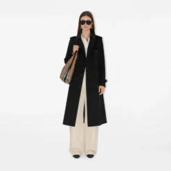 Long Cashmere Kensington Trench Coat