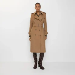 Long Cashmere Kensington Trench Coat