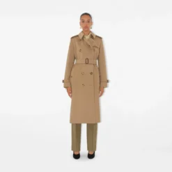 Long Cashmere Kensington Trench Coat