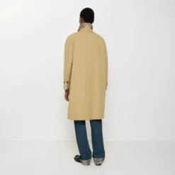 Long Cotton Car Coat